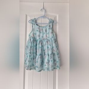 Calvin Klein Light Blue Floral Blouse